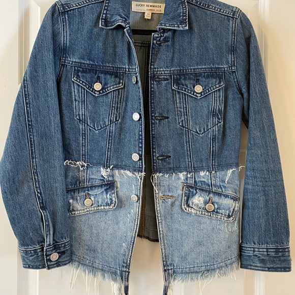 LUCKY BRAND | Denim “trucker” jacket | XS - Picture 1 of 5